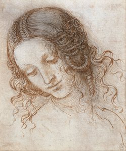 莱达之首 作者 达芬奇（Leonardo da Vinci）