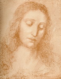 救赎主头，大约在15世纪，1932年 作者 达芬奇（Leonardo da Vinci）