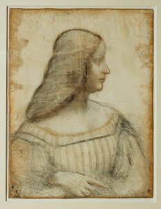 伊莎贝拉·埃斯特 作者 达芬奇（Leonardo da Vinci）