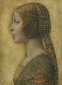 美丽的公主。嗯1496 作者 达芬奇（Leonardo da Vinci）