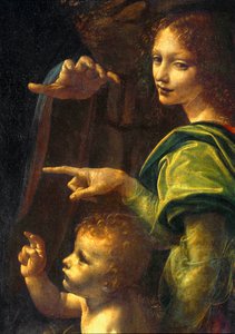 岩石上的圣母... 作者 达芬奇（Leonardo da Vinci）