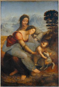 圣母子与圣安妮... 作者 达芬奇（Leonardo da Vinci）