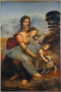 达·芬奇（Leonardo da Vinci）安娜·塞尔布德里特（Anna Selbdritt） 作者 达芬奇（Leonardo da Vinci）