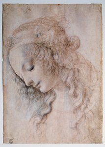 女孩的肖像 - 绘画 作者 达芬奇（Leonardo da Vinci）