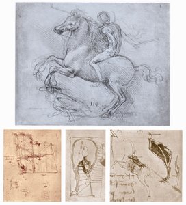 斯福尔扎纪念碑，c1488-1493 作者 达芬奇（Leonardo da Vinci）