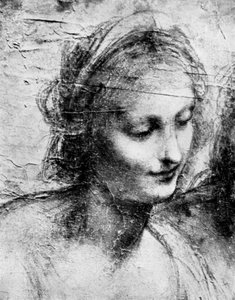 麦当娜的首长，十五世纪1930年代。 作者 达芬奇（Leonardo da Vinci）