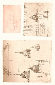 米兰大教堂的三幅画，c1472-c1519 1883年 作者 达芬奇（Leonardo da Vinci）