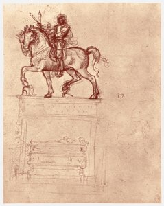 特里维尔齐奥纪念碑，c1511 作者 达芬奇（Leonardo da Vinci）