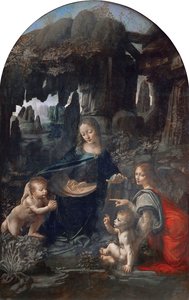 岩石上的圣母 作者 达芬奇（Leonardo da Vinci）