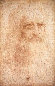 推定自画像 作者 达芬奇（Leonardo da Vinci）