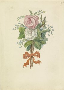 玫瑰与皇室家族剪影，1816 年