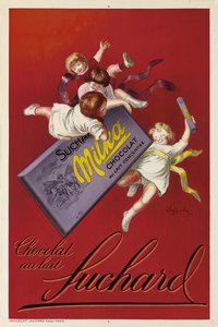 Suchard的Milka巧克力广告海报，1925年