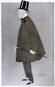 Jacques Doucet在 "Fantasio "中的滑稽画像。 作者 莱昂内托·卡皮耶洛