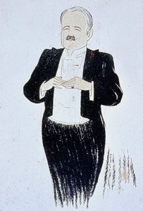马塞尔-普雷沃斯特(1862-1941)法国小说家 卡皮尔洛的画作 1905年 作者 莱昂内托·卡皮耶洛