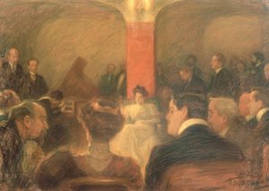 大键琴演奏家万达·亚历山德拉·兰多斯卡（1879-1959）的音乐会 作者 列昂尼德·奥西波维奇·帕斯捷尔纳克