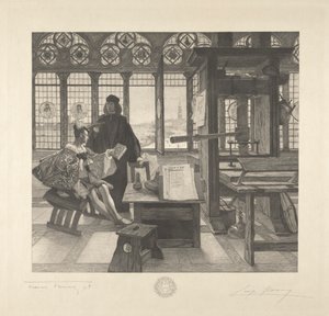 格罗里尔与印刷商 Aldus Manutius