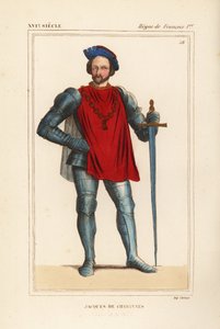 Jacques de Chabannes，seigneur de la Palice，法国军官 作者 利奥波德·马萨德（Leopold Massard）