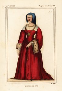 珍妮·德巴尔（Jeanne de Bar），路易·德·卢森堡的妻子罗伯特·德巴尔的独生女