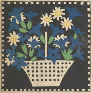 花篮，1907年。 作者 利奥波丁·科尔贝