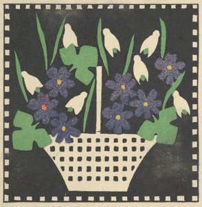 花篮，1907年。 作者 利奥波丁·科尔贝