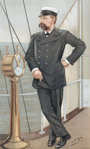 阿尔伯特一世，摩纳哥亲王，1848年至1922年，业余海洋学家，1900年 作者 莱斯利·马修·沃德