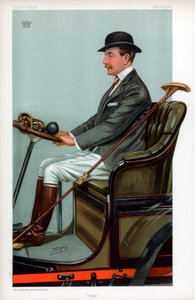 出租车，1903年。 作者 莱斯利·马修·沃德