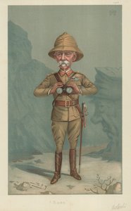 陆军元帅Lord Roberts，Bobs，1900年6月21日，名利场漫画 作者 莱斯利·马修·沃德