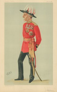 弗雷德里克·查尔斯·亚瑟·斯蒂芬森爵士，亲爱的老本，1887年6月18日，“名利场”漫画 作者 莱斯利·马修·沃德