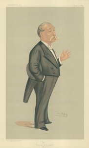 HSH Prince Demtrey Soltykoff，Prince Soltykoff，1889年7月6日，名利场漫画 作者 莱斯利·马修·沃德