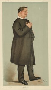 詹姆斯爱德华考威尔韦尔登，1894年11月17日加尔各答加尔各答主教，名利场卡通 作者 莱斯利·马修·沃德