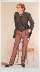 约翰·斯科特·伯顿·桑德森（John Scott Burdon-Sanderson），英国生理学家，1894年 作者 莱斯利·马修·沃德