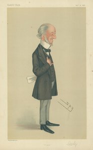 Charles Seely先生，猪，1878年12月21日，名利场漫画 作者 莱斯利·马修·沃德