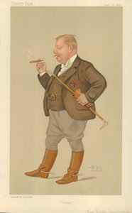 Edward Linley Sambourne先生，Sammy，1892年1月16日，Vanity Fair漫画 作者 莱斯利·马修·沃德