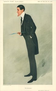 Frederick E Smtih先生，没有投降，1907年1月16日，“名利场”漫画 作者 莱斯利·马修·沃德