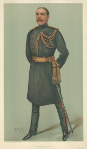 威廉·达德利·沃德先生，永久战士，1901年5月30日，“名利场”漫画 作者 莱斯利·马修·沃德
