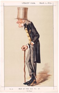 理查德·欧文（Richard Owen）爵士，FRS，KCB，博物学家，1873年 作者 莱斯利·马修·沃德