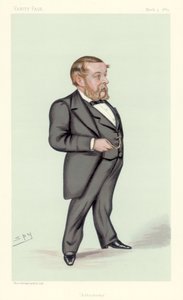 理查德·安东尼·普罗克特（Richard Anthony Proctor），英国天文学家，数学家和科普作家，1883年 作者 莱斯利·马修·沃德