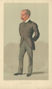 Sir James Sivewright，帝国主义者Afrikander，1893年6月1日，名利场漫画 作者 莱斯利·马修·沃德