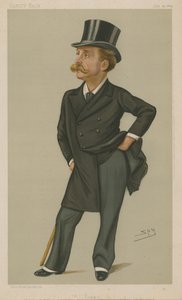 Thomas Gibson Bowles（彩色石版画） 作者 莱斯利·马修·沃德