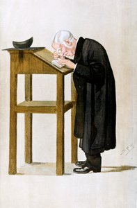 威廉·阿奇博尔德·斯普纳（William Archibald Spooner），英国牧师和教育家，1898年 作者 莱斯利·马修·沃德