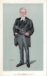 威廉·克鲁克斯（William Crookes），英国物理学家和化学家，1903年 作者 莱斯利·马修·沃德