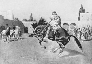 巴塞尔--我打破了一匹野马（石版画）