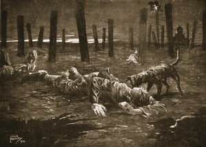 Burge警长假装被一只狗发现在敌人的线索纠缠之前死亡