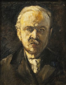 自画像；自我形象c。 1924年 作者 小乌里