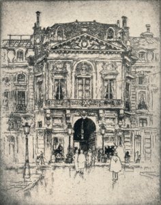 瓦卢斯门，皇家宫"，1915年 作者 莱斯特·乔治·霍恩比