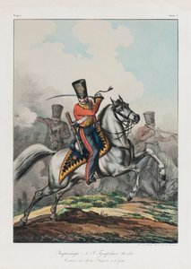 轻骑兵团的卡拉比尼尔，1830年代