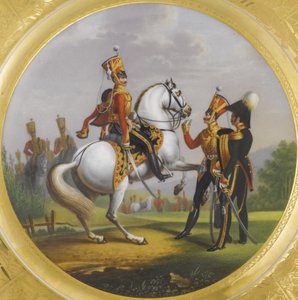 1829年，轻骑兵军团首席官和副官