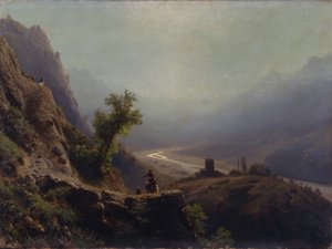 1879年在高加索山脉