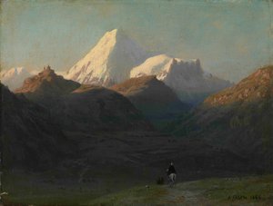 山地景观，1868年