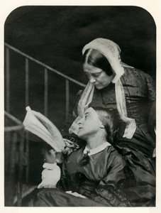 克里斯蒂娜·罗塞蒂（Christina Rossetti）和她的母亲弗朗西斯·罗塞蒂（Frances Rossetti），1863年，1948年。